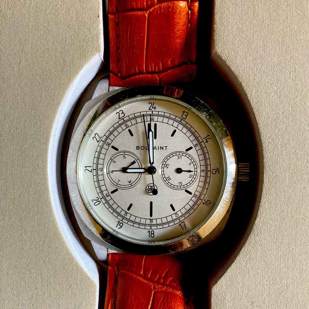 Bolvaint Vitus in White Watch WITH BOX/PAPERS